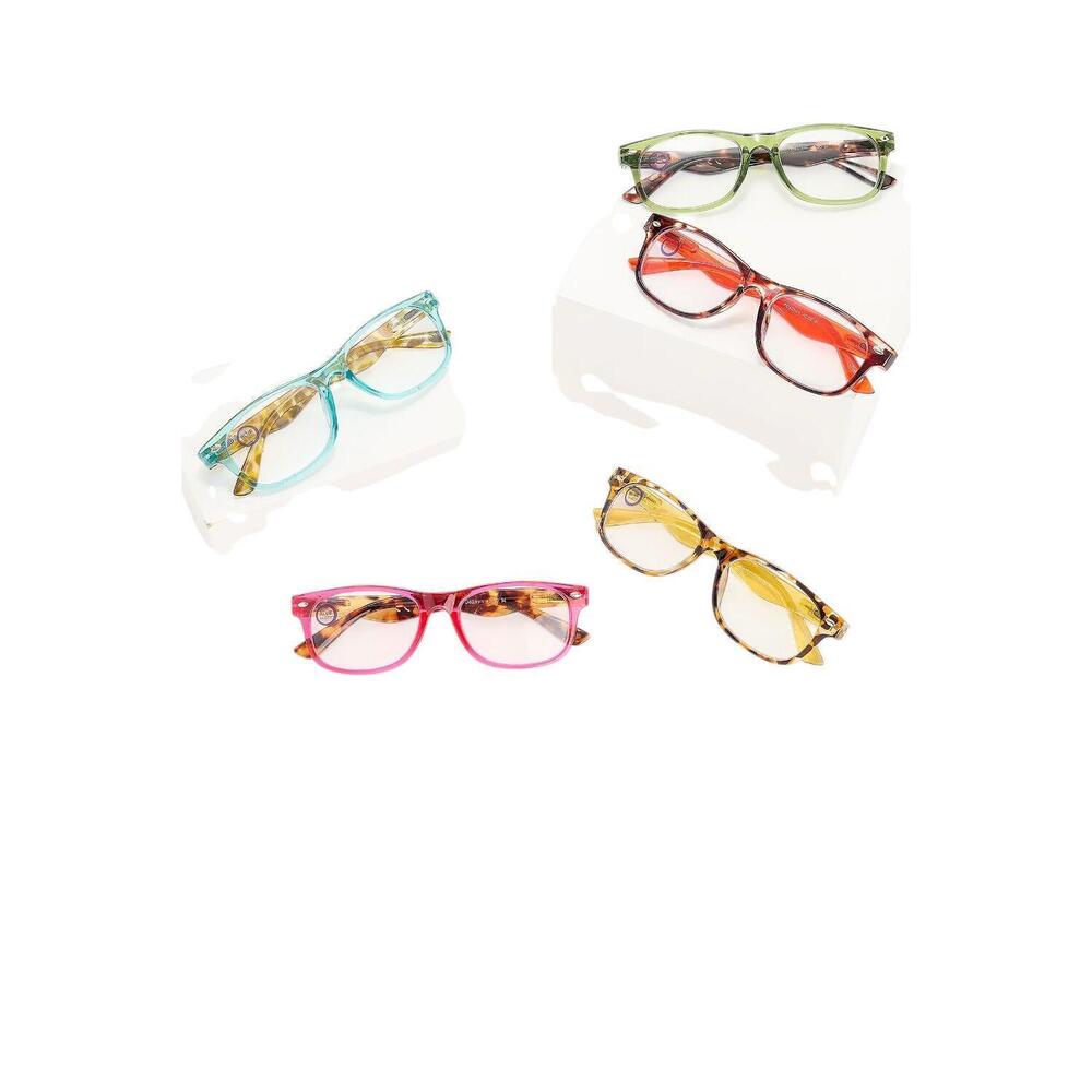 Hummingbird 5 Pack Set "Jackson" Blue Light Reading Glasses Assorted